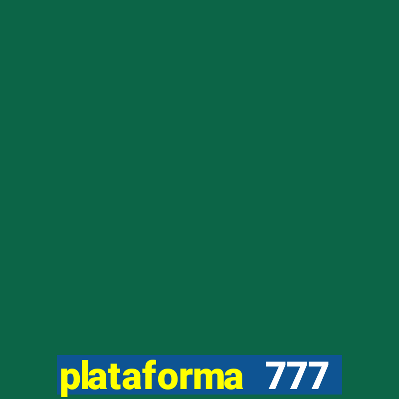 plataforma 777 slots paga mesmo